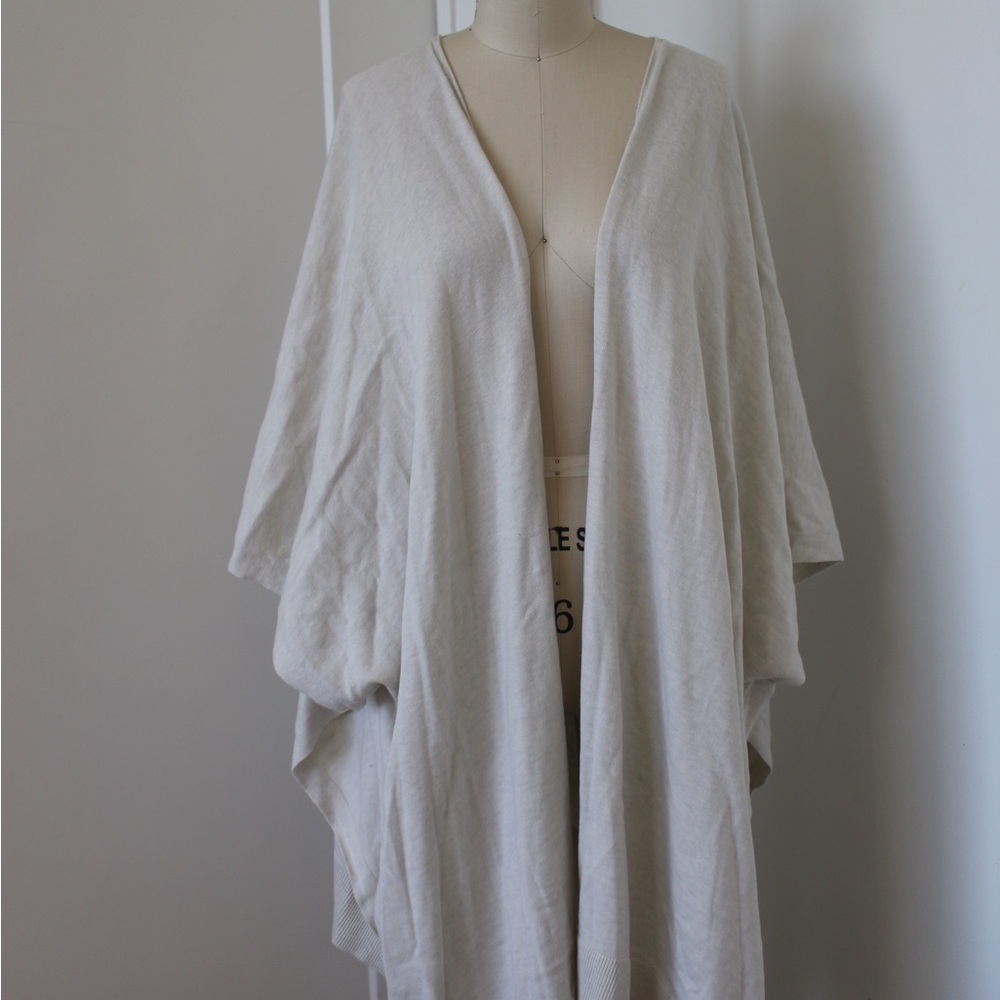 Lululemon Oversized Open Back Cardigan Off-White One Size